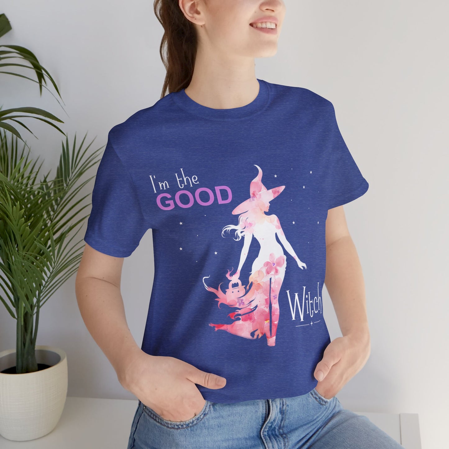 I'm the Good Witch Unisex Jersey Short Sleeve Tee