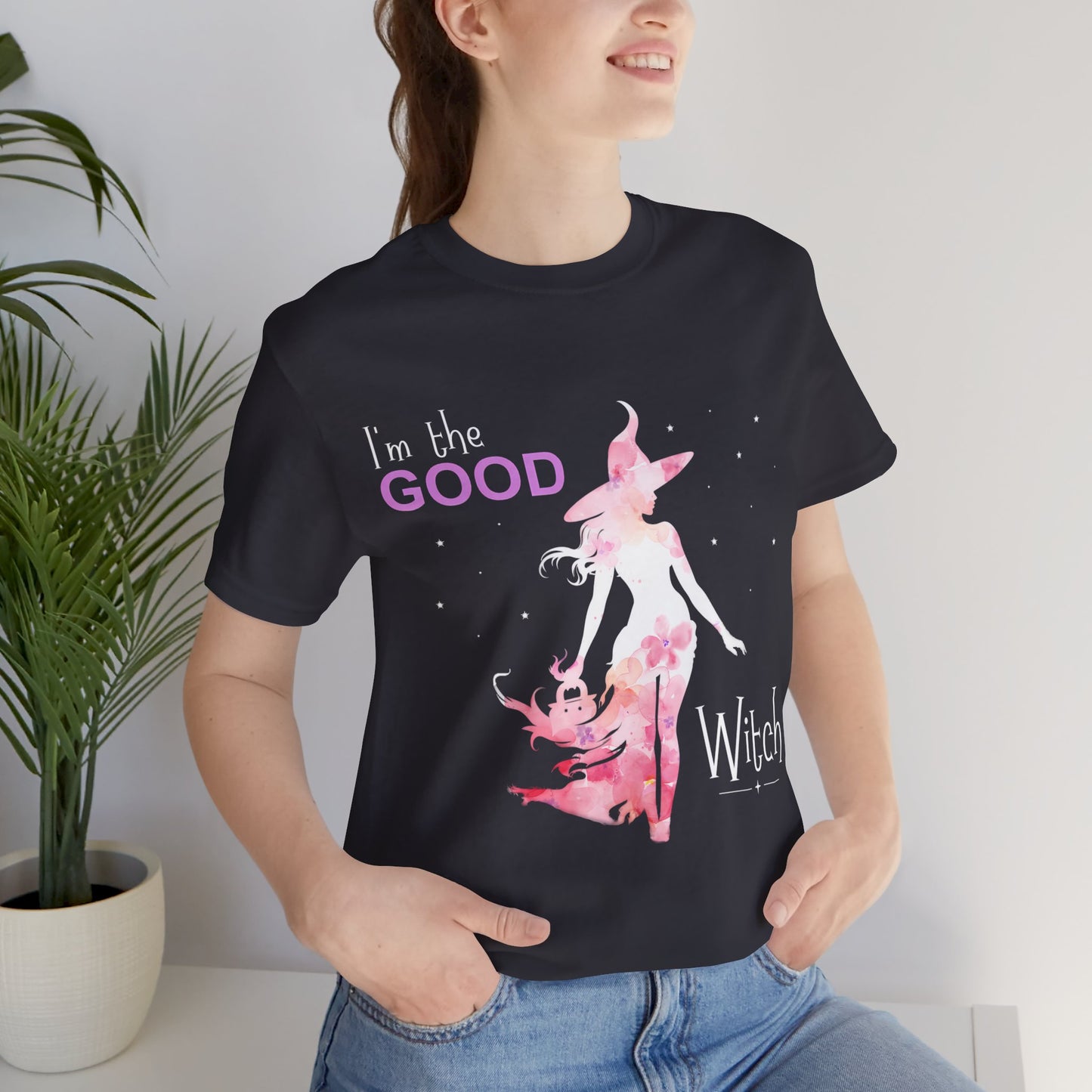 I'm the Good Witch Unisex Jersey Short Sleeve Tee