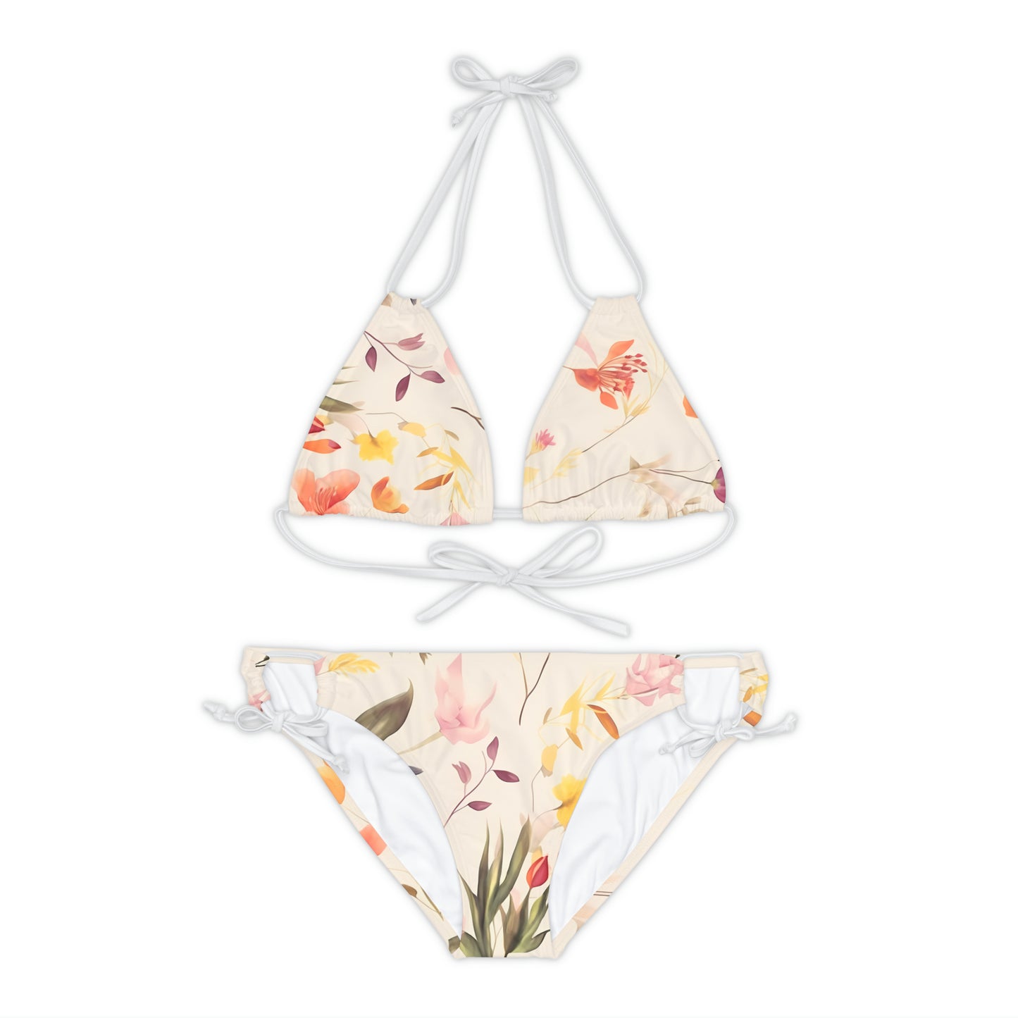 Delicate Flowers Summer Bloom Bikini, Swimwear for women, Bikinigirls